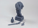 Temple antique — Piliers & Statues